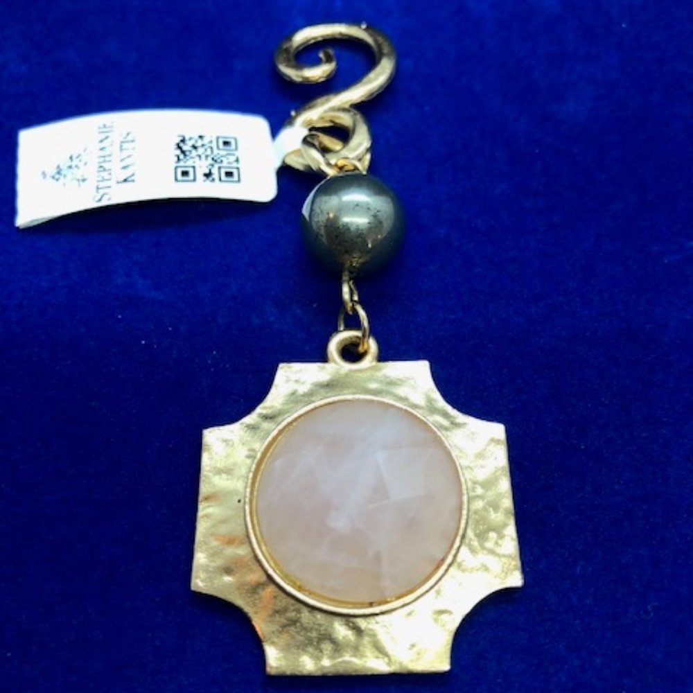 Stephanie Kantis Artisan Modernist DREAM PENDANT Rose Quartz